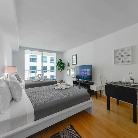 Cozy And Bohemian Studio In Brickell Miami Exterior photo