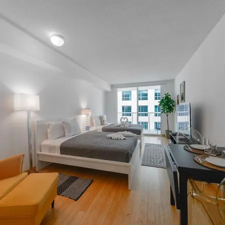 Cozy And Bohemian Studio In Brickell Miami Exterior photo